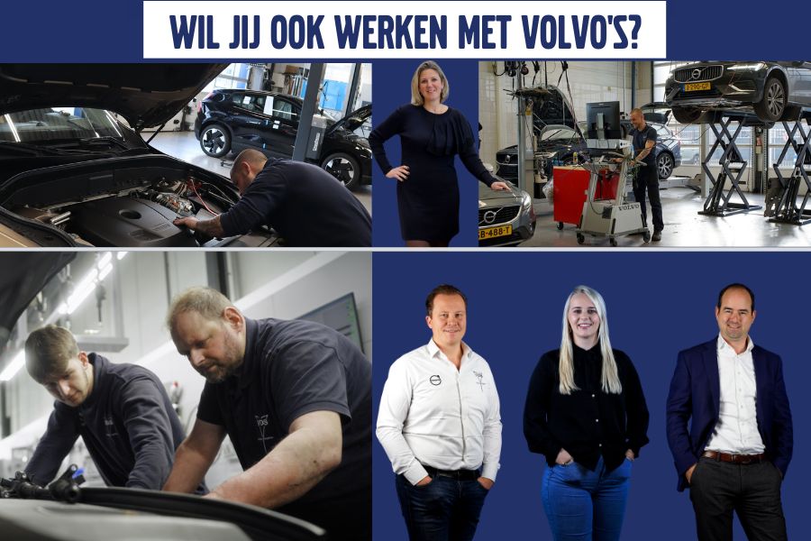 Open dag voor sollicitanten die willen werken met Volvo's.